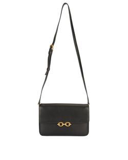 The  Maillion Shoulder Bag, Leather, Black, 0121, 2*